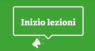 inizio lezioni