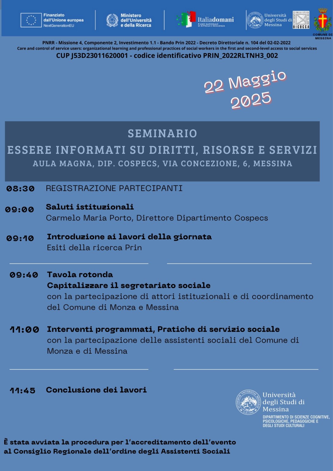 22 maggio 2025